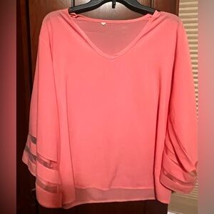 Elegant Pink Women's Top